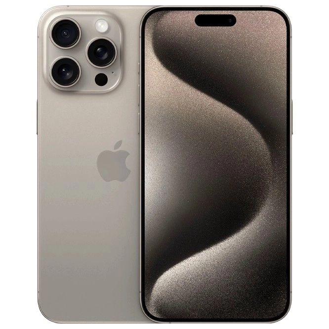Смартфон Apple iPhone 15 Pro Max (A3106) / 8GB RAM / 256GB / Natural Titanium photo 1