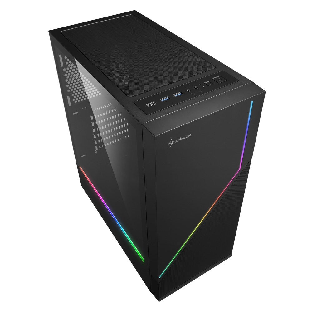 Calculator ATOL PC1085MP - Gaming A-RGB#2.4.3/ AMD Ryzen 5 8400F/ 16GB / 512GB SSD + 1TB/ Radeon RX 7600/ Black photo 3