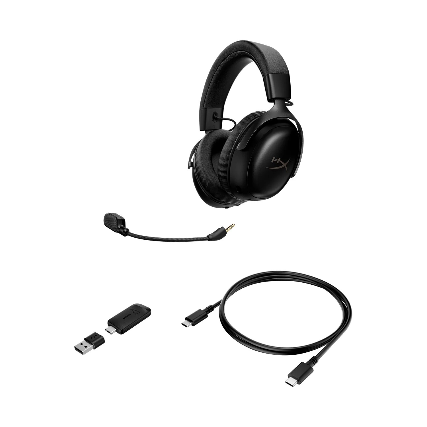 Casti Gaming Wireless HyperX Cloud III S Wireless, Black, [A59YZAA] photo 8