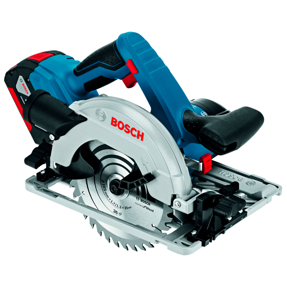 Аккумуляторная циркулярная пила Bosch GKS 18V-57 G 2x5.0Ah, 06016A2100 photo 1 Аккумуляторная циркулярная пила Bosch GKS 18V-57 G 2x5.0Ah, 06016A2100 photo 1