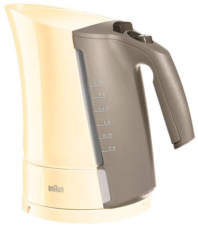 Чайник электрический Braun WK300Cream, 1.7 л, 2200 Вт, Бежевый photo 1
