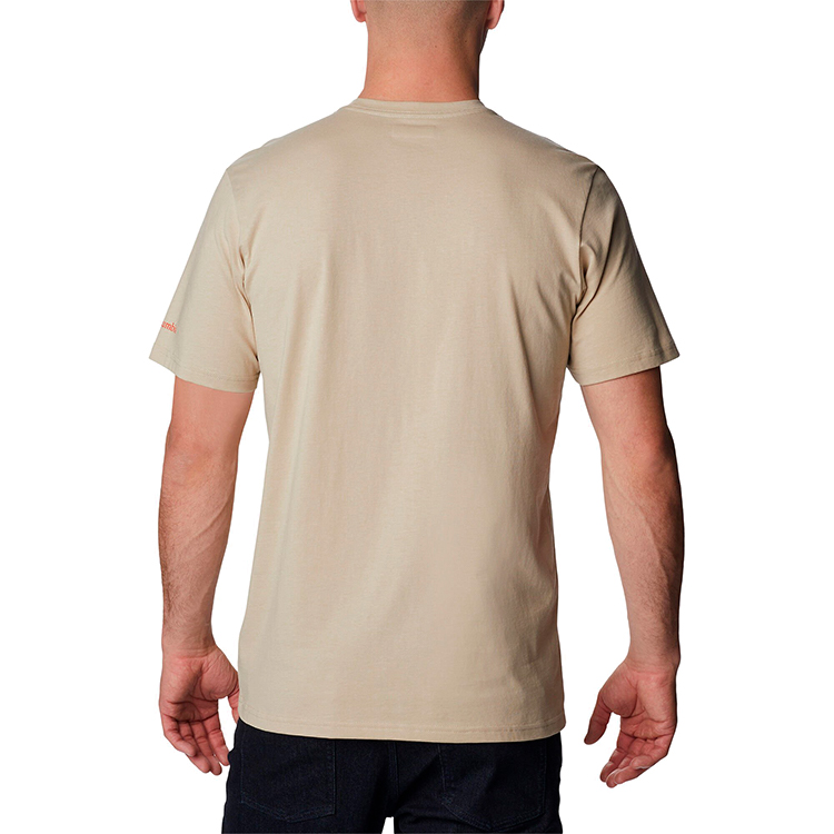 Tricou bărbătesc Columbia Path Lake Graphic Tee II S Bej photo 2