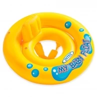 Надувной круг с вырезами для ног INTEX MY BABY FLOAT 