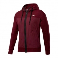 Толстовка Reebok TS Knit-Woven FZ Ho 
