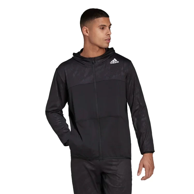 Hanorac pt bărbați Adidas M AOP HOODEDJKT S photo 2