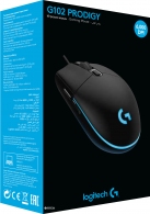 Logitech Gaming Mouse G102  LIGHTSYNC RGB lighting, 6 Programmable buttons, 200- 8000 dpi,  Onboard memory, Black thumbnav 5