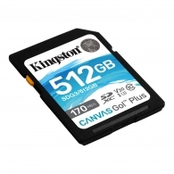 Карта памяти SD 512GBKingston Canvas Go! Plus, 170MB/s thumbnav 2