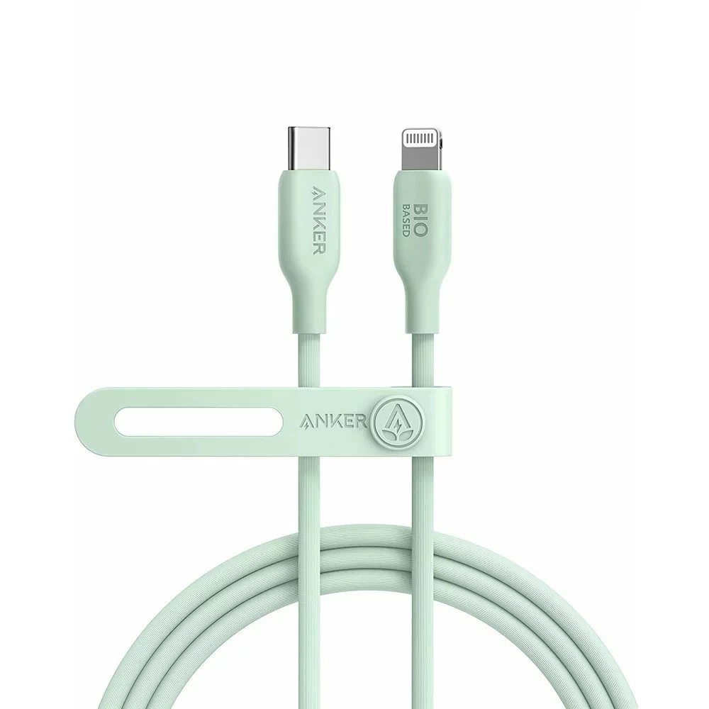 Cablu Type-C la Lightning Anker 541 Bio-based / 1.8 m / green photo 1