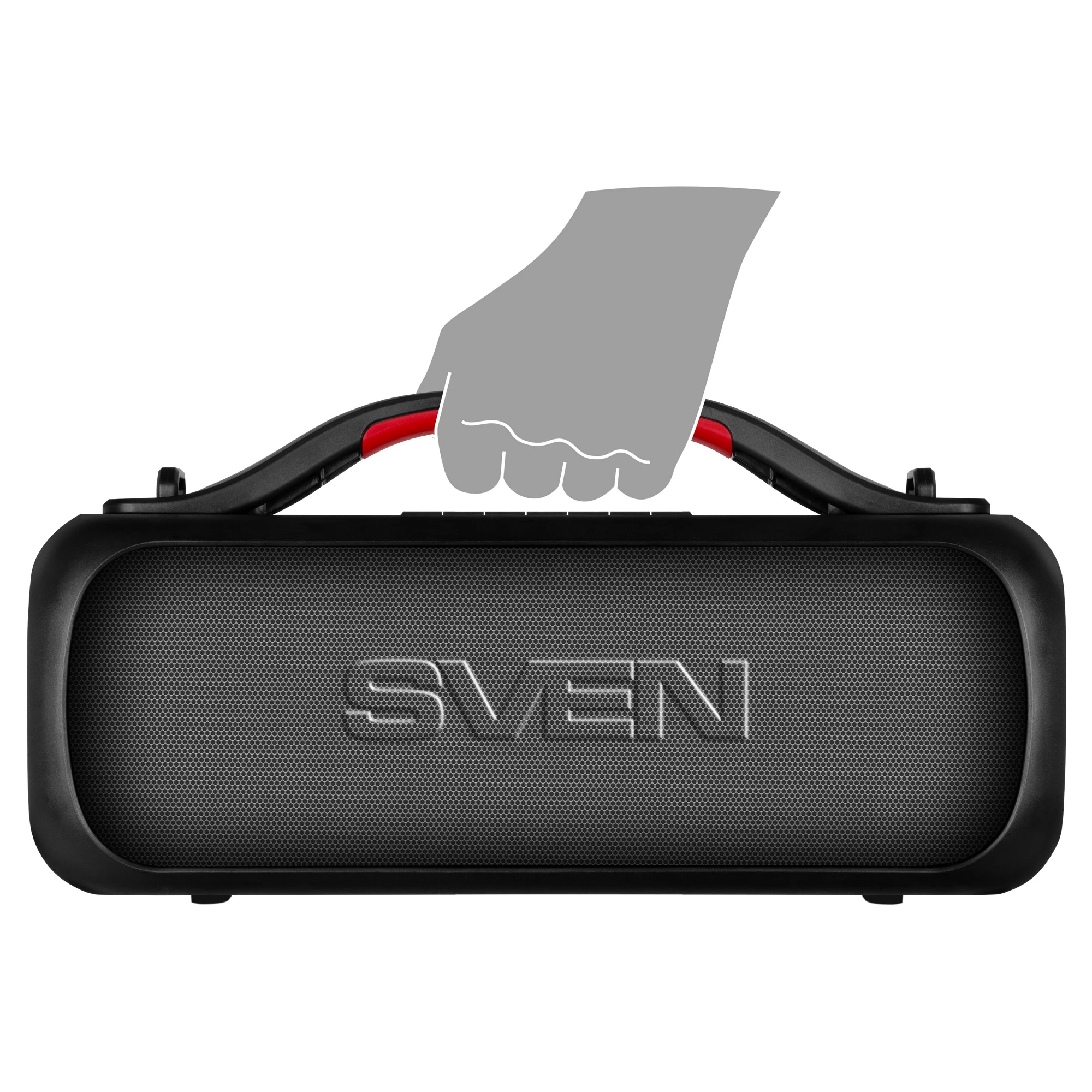 Портативная Колонка SVEN PS-360 Black / 24W / Bluetooth / FM tuner / USB / microSD photo 5