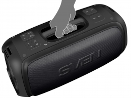 Boxa portabila SVEN PS-860 Black / 100W / Bluetooth / NFC / FM tuner / USB / microSD thumbnav 8