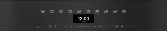Встраиваемый шкаф с пароваркой Miele DGC7450 Obsidian black / 69 л. / A+ / Черный photo 2