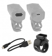 Комплект фар для велосипеда Force USB DOT front+rear thumbnav 2