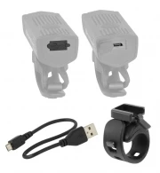 Комплект фар для велосипеда Force USB DOT front+rear thumbnav 2