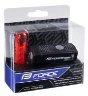 Комплект фар для велосипеда Force USB DOT front+rear thumbnav 4
