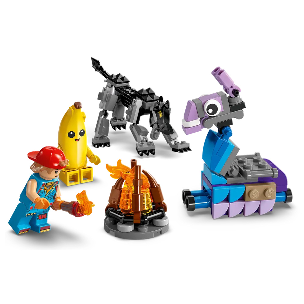 Constructor Lego Fortnite Peely & Sparkplug's Camp 77075 de la 7+ ani photo 6