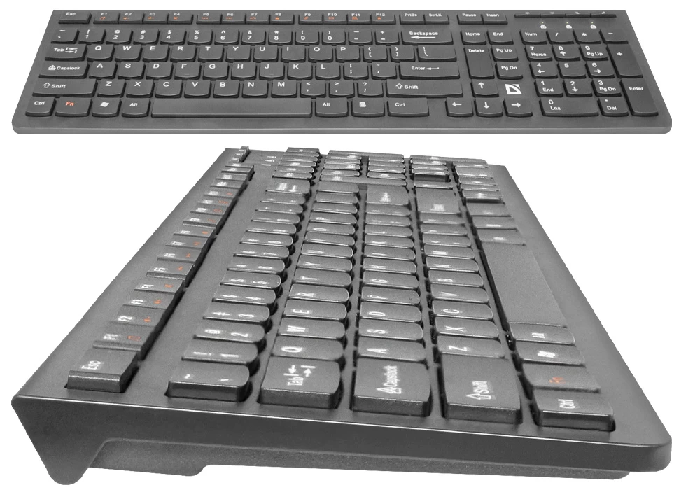 Tastatura + mouse fara fir Defender Columbia C-775 / Membrana photo 4