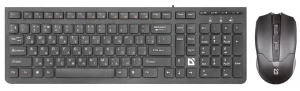 Клавиатура + мышь беспроводная Defender Columbia C-775 