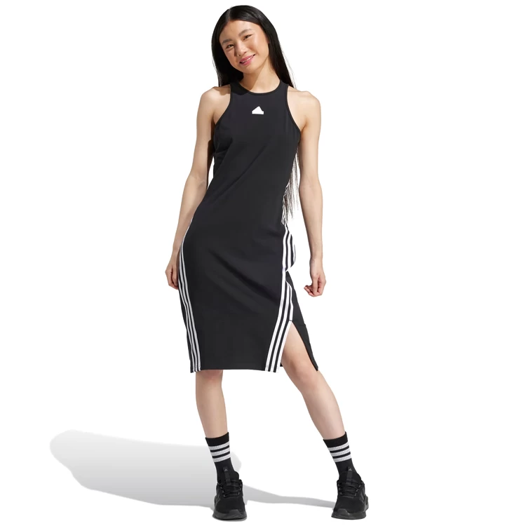 Платье Adidas W FI 3S DRESS XXS Черный Женский photo 5