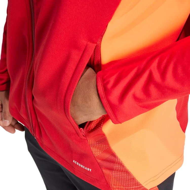Hanorac pt bărbați Adidas TIRO24 C TR JKT XS Rosu photo 5