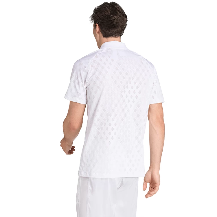  Polo pt bărbați Adidas POLO PRO XXL Alb  photo 4