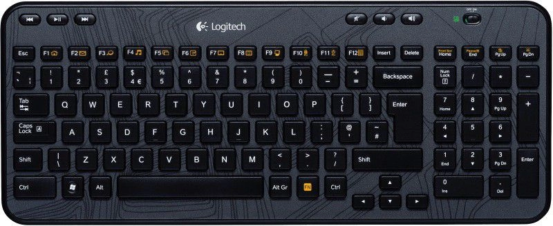 Logitech Wireless Keyboard K360 USB, Nano receiver, Retail photo 1