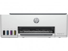 MFD CISS HP Smart Tank 580, White/Gray, Colour Print/Scan/Copier A4, up to 12ppm/5ppm black/color, up to 4800x1200 dpi,  Scan 1200 x 1200, Up to 3000 p/m, 980 Mhz, 64 Mb, 27 Segments + 1.0 inch iCON LCD display, USB 2.0, Bluetooth, Wi-Fi 802.11b/g/n, Wi-F 