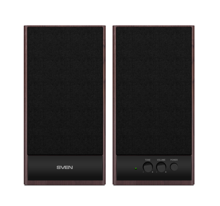 Speakers 2.0 SVEN SPS-609 / 10W RMS / Cherry photo 2