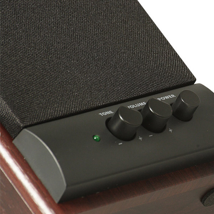 Speakers 2.0 SVEN SPS-609 / 10W RMS / Cherry photo 3