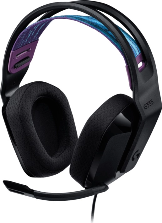Casti Logitech Gaming Headset G335, Black photo 1