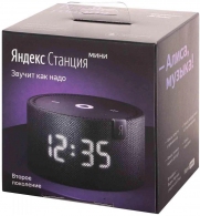 Boxa Smart  Yandex Station MINI (Clock) / with Alisa / 10W / Black thumbnav 8