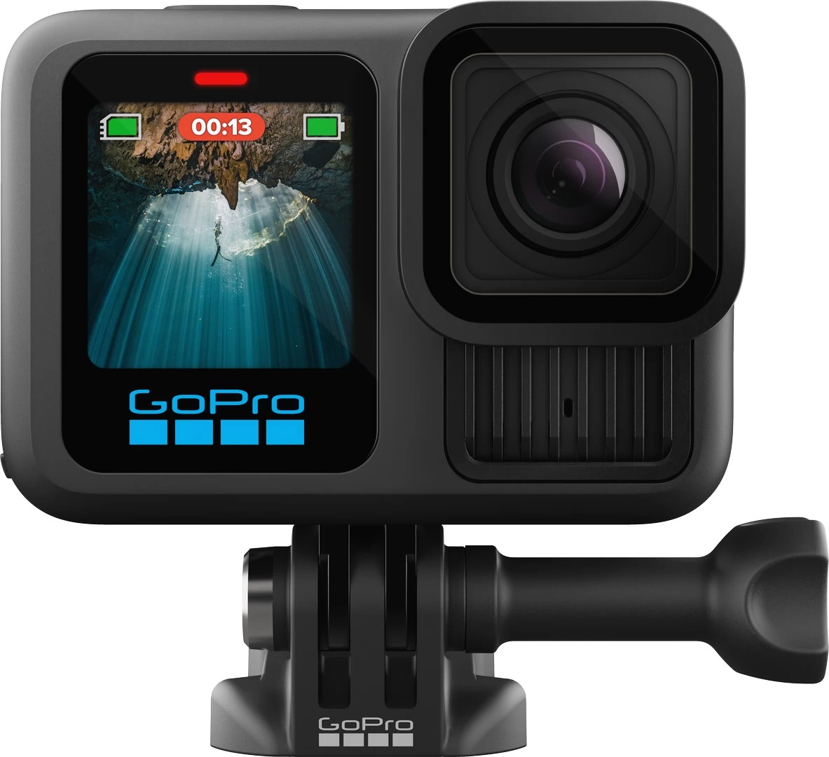 Camera Action GoPro HERO 13 Black + Battery + SD Card 64GB + Handler (CHDRB-131-RW) photo 3