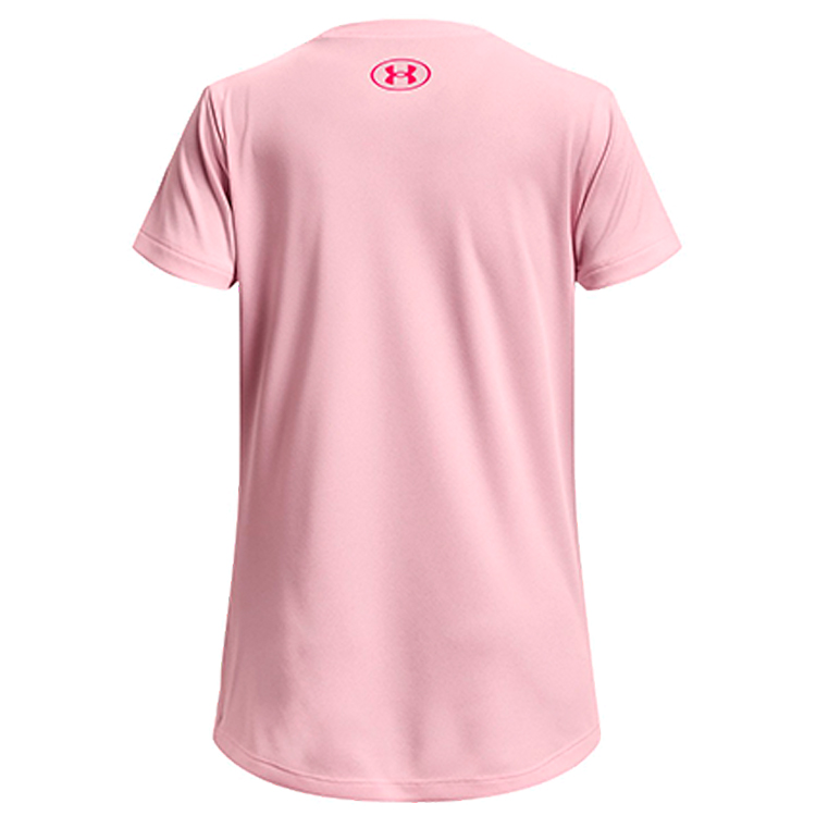 Tricou Under Armour UA G TECH SOLID PRINT FILL / Femei / XL / Roz photo 2