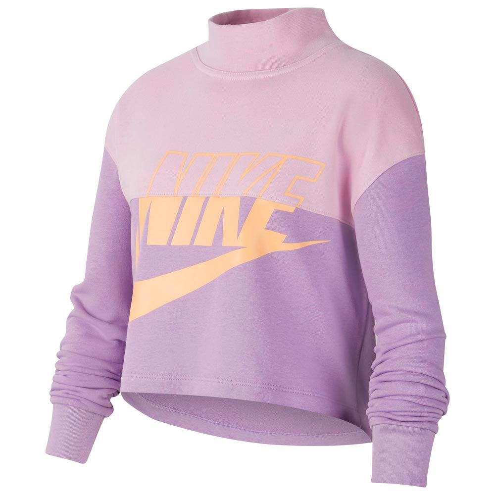 Hanorac Nike G NSW GX FT CROP CREW / Femei / M / Roz photo 1 Hanorac Nike G NSW GX FT CROP CREW / Femei / M / Roz photo 1