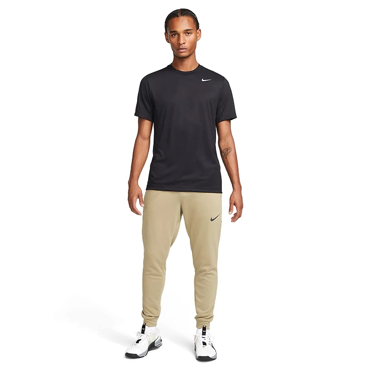 Pantaloni Nike M NK DF PNT TAPER FL S Galben Barbati photo 4