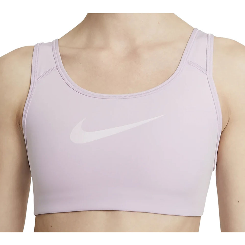 Bra sportive Nike W NK DF SWSH ICNCLSH STRPY BRA / Femei / L / Violet photo 1