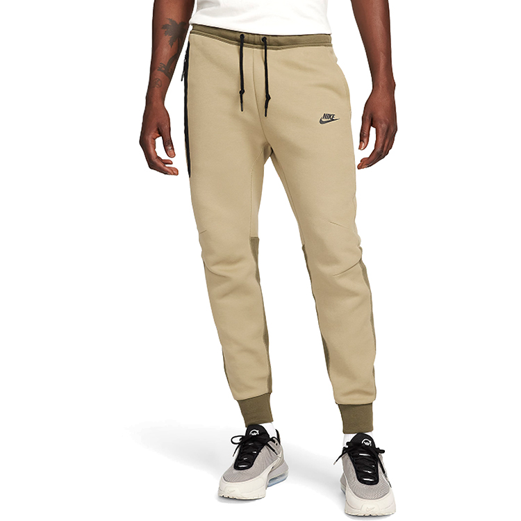 Брюки Nike M NK TCH FLC JGGR XS Бежевый Мужской photo 2