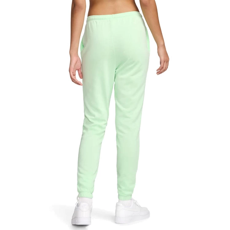Pantaloni Nike W NSW CHLL FT HR SWTPNT L Verde Femei photo 4