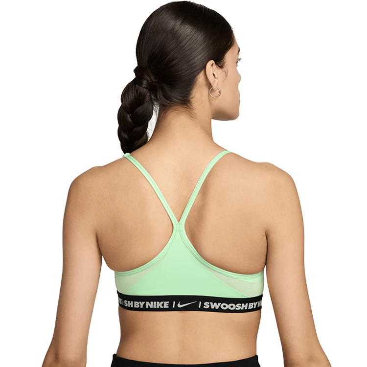 Спортивное бра Nike W NK DF INDY BRA GLS / Женский / XS / Зеленый photo 4