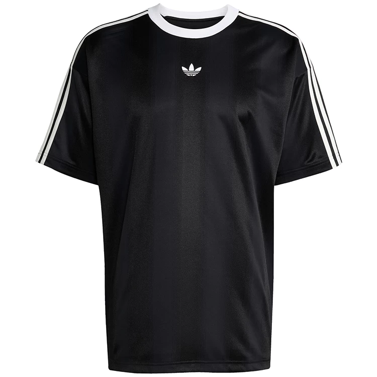 Tricou bărbătesc Adidas JACQUARD JERSEY XXL Negru photo 5