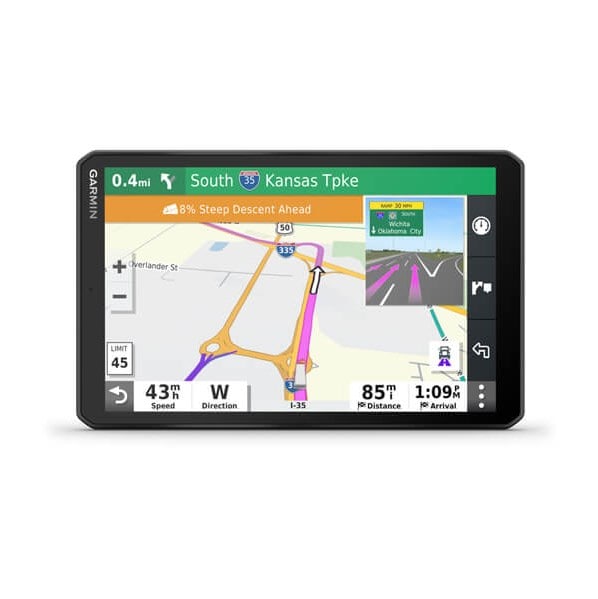 GARMIN dezl LGV800 MT-D, 8" Truck Navigator sat-nav with Digital Traffic, Licence map Europe+Moldova photo 1