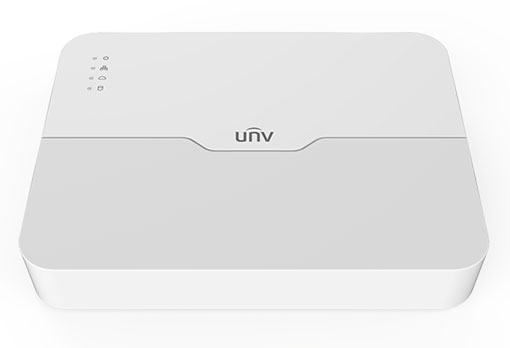 UNV NVR301-16LE2-P8, 16-ch, 1 SATA, 8 PoE, Incoming Bandwidth 80Mbps, Audio 1/1, 4 x 1080P@30 / 2 x 4MP@30 / 1 x 4K@30, Smart 1U, H.265&4K photo 1