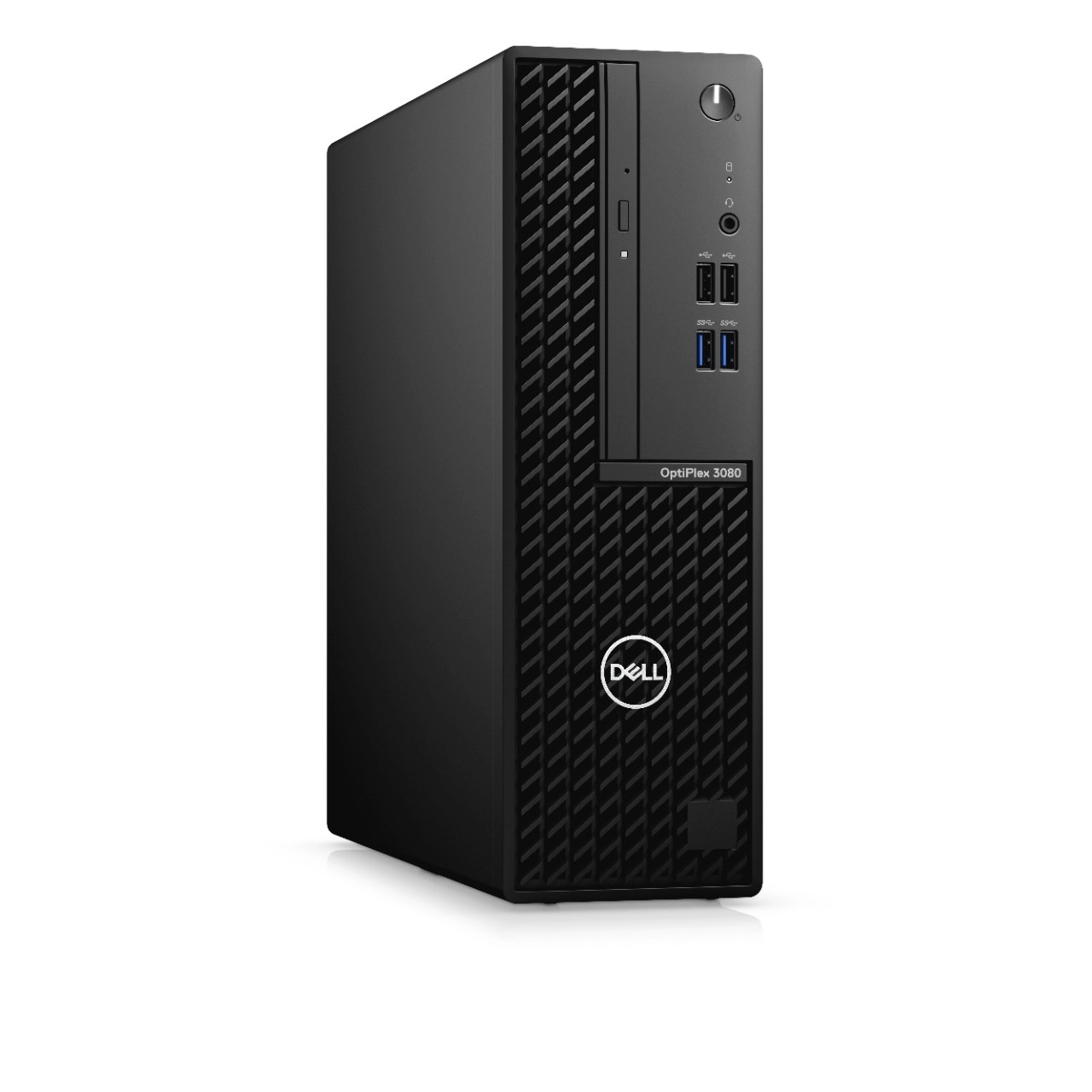 DELL OptiPlex 3080 SFF lntel® Core® i3-10105, 8GB (1X8GB) DDR4, M.2 256GB PCIe NVMe SSD, Intel Integrated Graphics, TPM, 200W PSU (80Plus Bronze), 8xDVD+/-RW, USB mouse MS116 , USB KB216, Win10Pro, 3Y Warranty, Black. photo 1