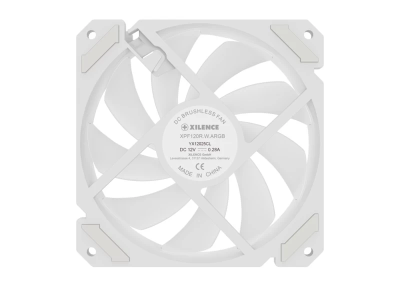 Cooler pentru carcasa XILENCE Performance A+ Series ”XPF120R.W.ARGB”/ 600-1500rpm/ <18~29dBa/ 63.53CFM photo 6