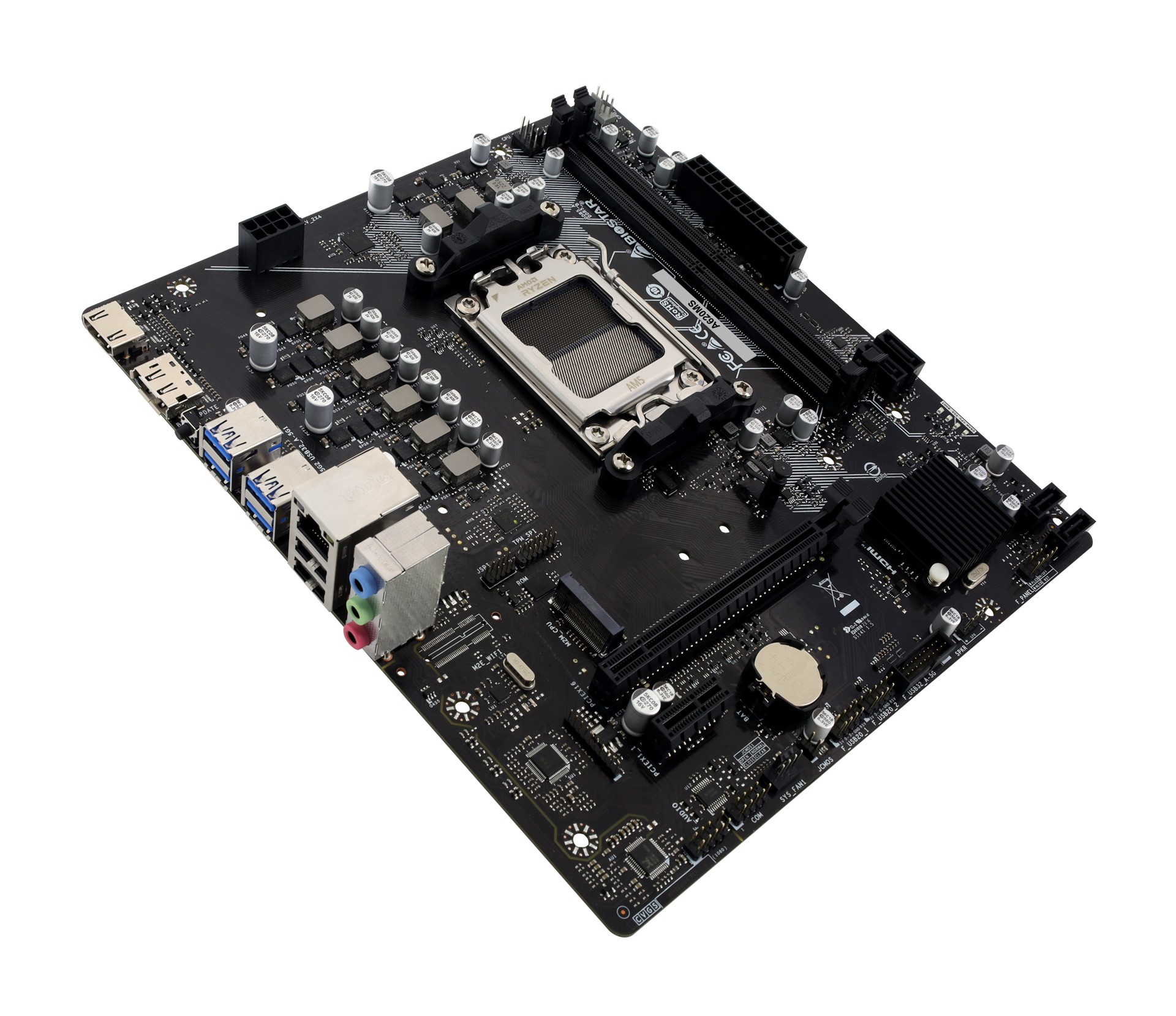 Placa de baza BIOSTAR A620MS / AM5 / A620 / DDR5 / mATX photo 3