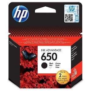 HP 650 (CZ101AE) Black Ink Cartridge for DeskJet 2515/3515 AiO, 360 pages photo 1