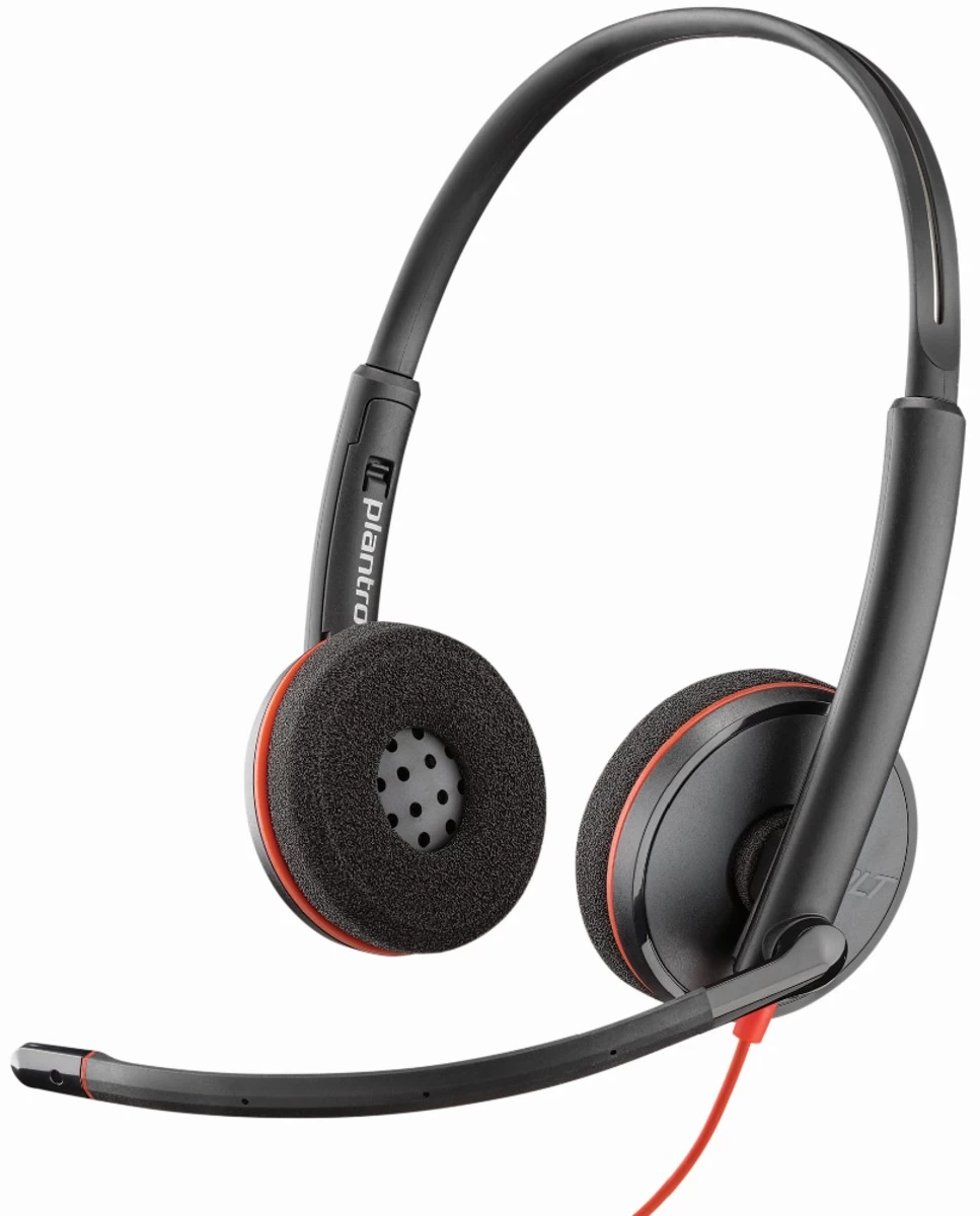 Casti Poly Blackwire 3225 / USB-C/A / Black photo 2