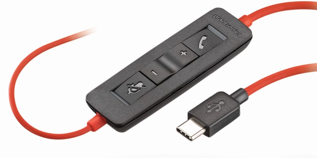 Casti Poly Blackwire 3225 / USB-C/A / Black photo 3