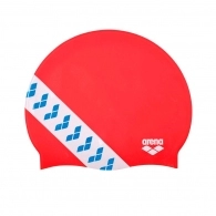 Силиконовая шапочка для плавания Arena TEAM STRIPE CAP 