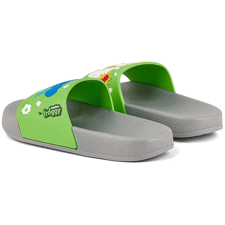 Шлепанцы COQUI Slippers RUKI / см / Серый/Зеленый photo 5