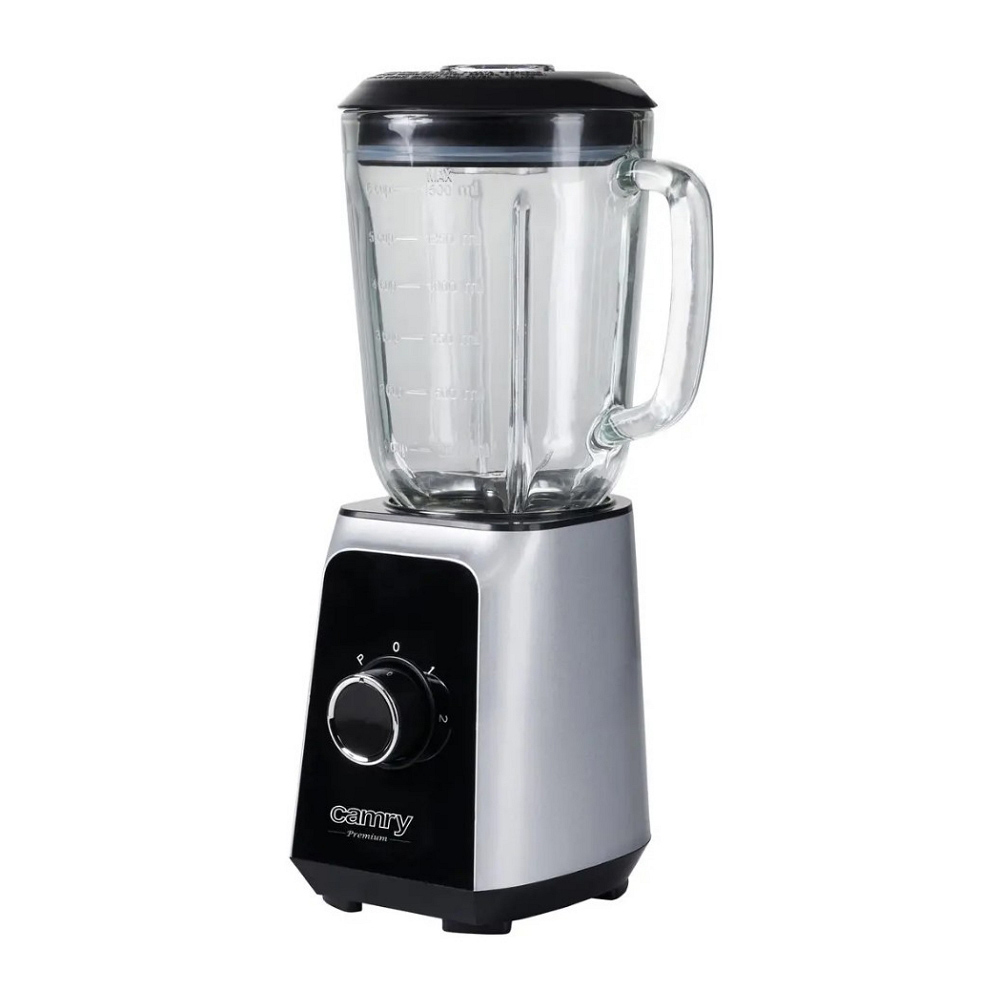 Blender Stationar Camry CR4077 Negru / 2 viteze / ml photo 4